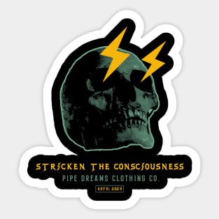 Stricken the conciousness Sticker